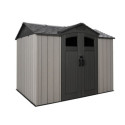 Lifetime Abri de jardin résine Gris Polyéthylène Haute Densité (HDPE) 5.77m²