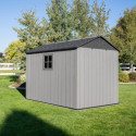 Lifetime Abri de jardin résine Gris Polyéthylène Haute Densité (HDPE) 5.77m²