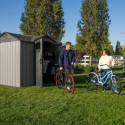 Lifetime Abri de jardin résine Gris Polyéthylène Haute Densité (HDPE) 5.77m²