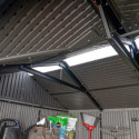 Lifetime Abri de jardin résine Gris Polyéthylène Haute Densité (HDPE) 5.77m²