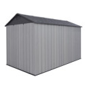 Lifetime Abri de jardin résine Gris Polyéthylène Haute Densité (HDPE) 7.2m²