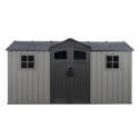 Lifetime Abri de jardin résine Gris Polyéthylène Haute Densité (HDPE) 8.69m²