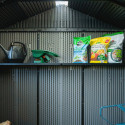Lifetime Abri de jardin résine Gris Polyéthylène Haute Densité (HDPE) 8.69m²