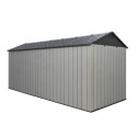 Lifetime Abri de jardin résine Gris Polyéthylène Haute Densité (HDPE) 10m²
