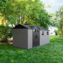 Lifetime Abri de jardin résine Gris Polyéthylène Haute Densité (HDPE) 10m²