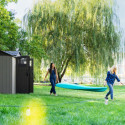 Lifetime Abri de jardin résine Gris Polyéthylène Haute Densité (HDPE) 10m²