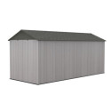 Lifetime Abri de jardin résine Gris Polyéthylène Haute Densité (HDPE) 10m²