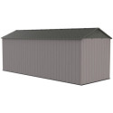 Lifetime Abri de jardin résine Gris Polyéthylène Haute Densité (HDPE) 12m²