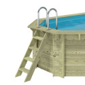 Altanka Piscines bois Marron Bois