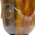 Terre Figuière Vase d'Anduze Marron Terre cuite émaillée