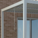 X-Metal Pergolas bioclimatiques Gris Aluminium 12m²