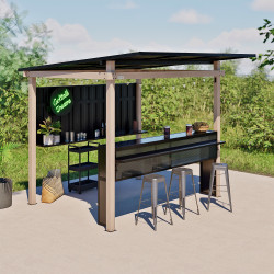 Sojag Marron Aluminium 4.58m²
