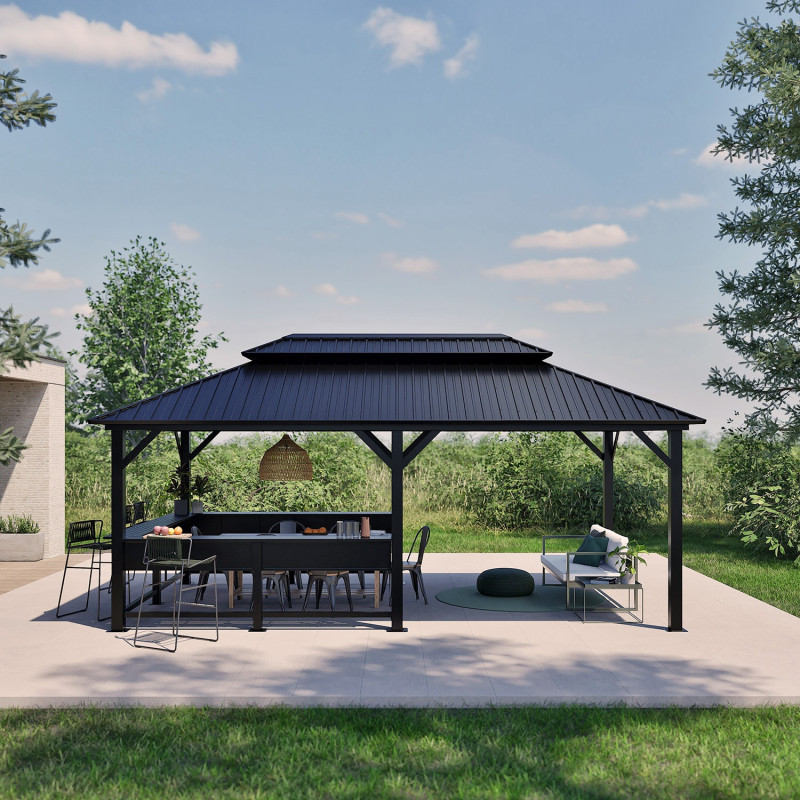 Sojag Gris Aluminium 19m²
