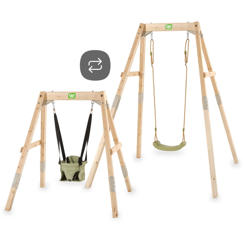 Exit Toys Marron Bois massif