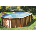 Gre Pool Marron Bois