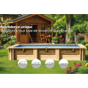 Gre Pool Marron Bois