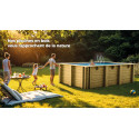 Gre Pool Marron Bois
