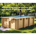 Gre Pool Marron Bois