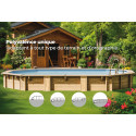 Gre Pool Marron Bois