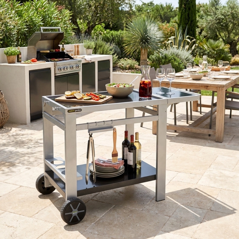 Desserte MEDIA 110 - Cook'in Garden : Élégance et Praticité