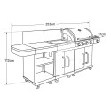 Plancha à gaz Dune 60 - Cook'in Garden, performance et design