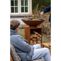 Braséro Onyx Rusty 60 en Acier Corten - RedFire