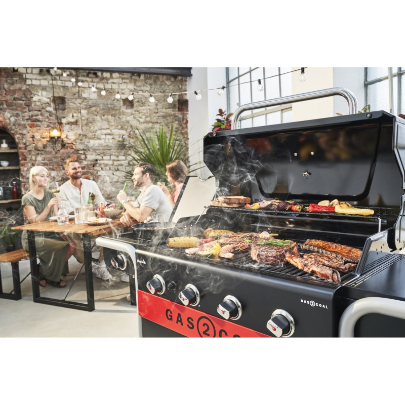 Barbecue à gaz Flavo 70 - Cook'in Garden, sur chariot