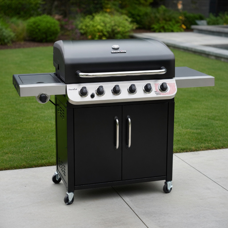 Barbecue gaz 6 brûleurs Char-broil Convective 640B