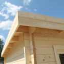 Gardy Shelter Naturel Bois massif 19.82m²