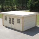 Gardy Shelter Naturel Bois massif 19.82m²