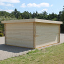 Gardy Shelter Naturel Bois massif 19.82m²