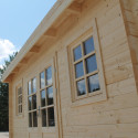 Gardy Shelter Naturel Bois massif 19.82m²