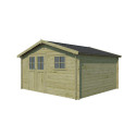 Gardenas Marron Bois massif 16m²