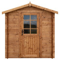 Gardy Shelter Marron Bois massif 4.00m²