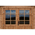Gardy Shelter Marron Bois massif 6.00m²