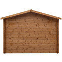 Gardy Shelter Marron Bois massif 9m²