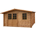 Gardy Shelter Marron Bois massif 11.86m²