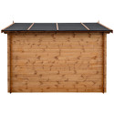 Gardy Shelter Marron Bois massif 11.86m²
