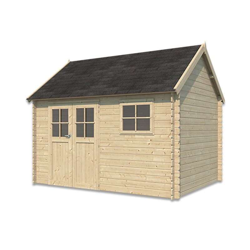 Woodlands Marron Bois massif 11.36m²