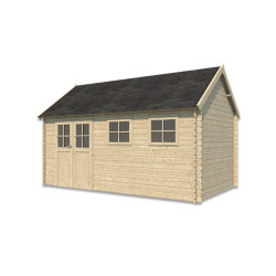 Woodlands Marron Bois massif 14.90m²