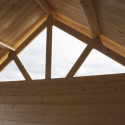 Woodlands Marron Bois massif 22.8m²