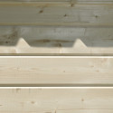 Woodlands Marron Bois massif 18.90m²