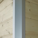 Woodlands Marron Bois massif 18.90m²