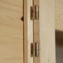 Woodlands Marron Bois massif 18.90m²