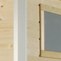 Woodlands Marron Bois massif 14.82m²