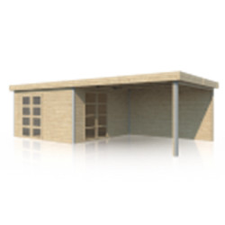 Woodlands Marron Bois massif 30m²