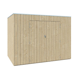 Woodlands Marron Bois massif 5.9m²