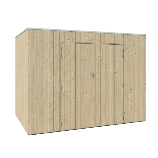 Woodlands Marron Bois massif 5.9m²