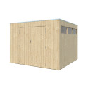 Woodlands Marron Bois massif 8.88m²