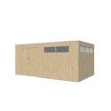 Woodlands Marron Bois massif 14.90m²
